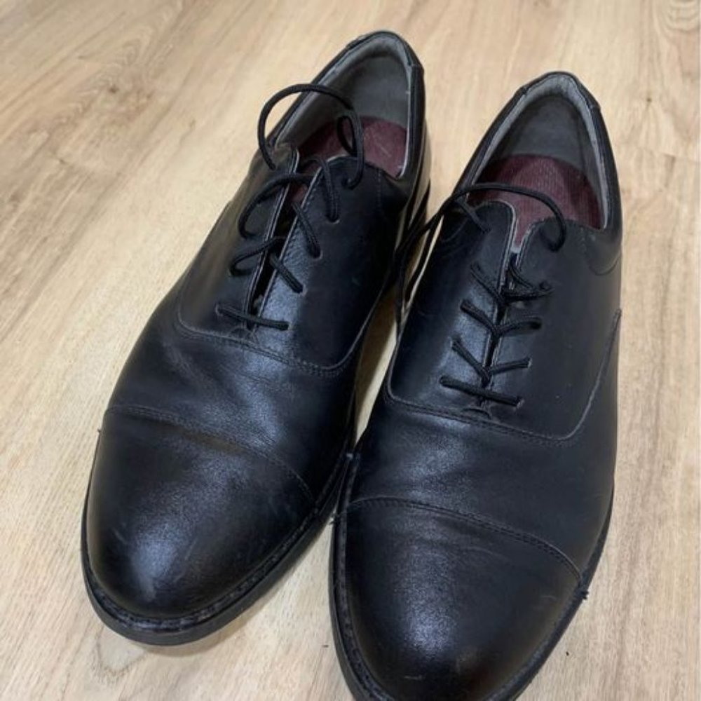 Men’s Rockport black dress shoes size 8 1/2m